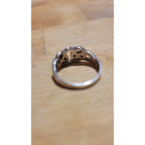 Celtic Knot Sterling Silver Ring Band Artisan Craft Quality Ring sz 6 - Picture 14 of 15
